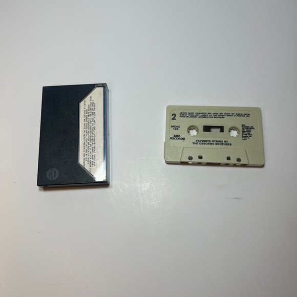 The Osborne Brothers “Favorite Hymns” Cassette Tape MCA Records - Picture 2 of 2